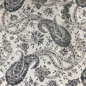 Fabric Namaste pewter 1 yard x 54” wide new cotton Berkshire Home spot clean